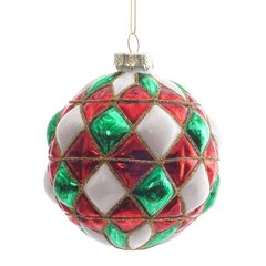 Украшение новогоднее "Шар", L10 W10 H12 см