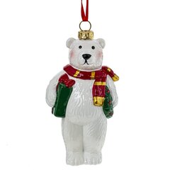 Украшение новогоднее "Медвежонок", L6,6 W4 H12,2 см