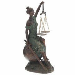 Фигурка декоративная "Фемида", Д17 Ш16 В34 см