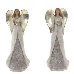 Фигурка декоративная "Ангелочек, L6 W4 H17 см, 2в.