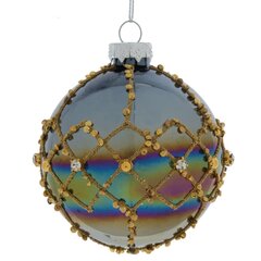 Украшение новогоднее "Шар", D 8 см, L8 W8 H10 см