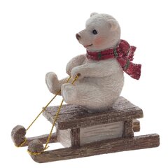 Фигурка декоративная "Медвежонок", L8 W3,5 H8 см