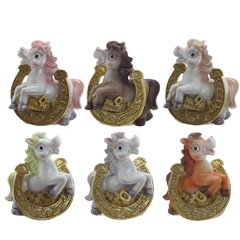 Копилка "Лошадка", L7,5 W6,5 H10 см, 6в.