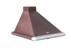 Вытяжка каминная Elikor Сатурн 50П-180-В1Л медный антик/нержавеющая сталь управление: ползунковое 1М (221975)