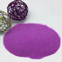 !09 Песок цветной , цвет сиреневый , 400 г