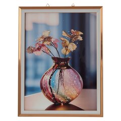 Панно с кристальным декором, L33,5 W2 H43,5 см