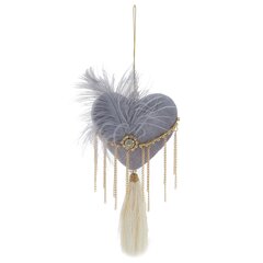 Украшение новогоднее "Сердце", L13 W4 H22 см