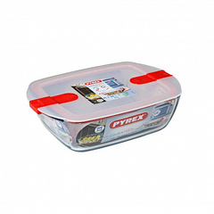 Блюдо прямоугольное с крышкой Pyrex Cook&Heat 28X20см 2.5л