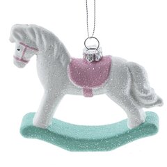 Украшение новогоднее "Лошадка", L11,2 W2,4 H9 см