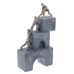 Фигурка декоративная "К вершине успеха", L12 W5 H21 см