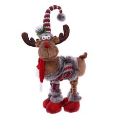 Игрушка набивная "Олень", L40 W18 H93/50 см