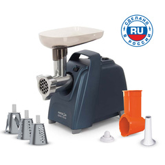 Мясорубка Аксион М61.03 2000Вт темно-синий