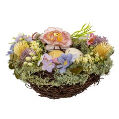 Изделие декоративное "Гнездо пасхальное", L17 W17 H8,5 см