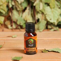 !09 Эфирное масло (набор 2 штуки) "Кедр", флакон-капельница, 17 мл, "Добропаровъ"