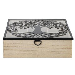 Шкатулка для чайных пакетиков, L24,5 W24 H7,5 см