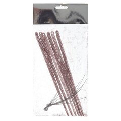 Набор из 6 шт: Изделие декоративное подвесное "Сосулька", L5 W0,7 H19 см