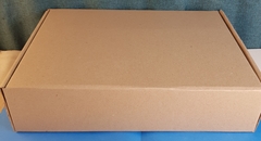 !09 Коробка сборная 38x28x9 см. цвет коричневый