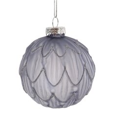 Украшение новогоднее "Шар", D 8 см, L8 W8 H10 см