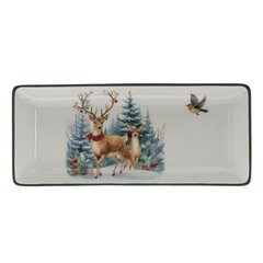 Блюдо "Олени", L28 W12 H3 см