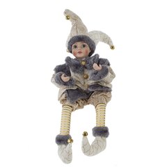 Игрушка набивная "Клоун" (муз, движ), L16 W14 H46 см (полка 30 см.)