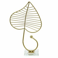 Фигурка декоративная "Лист", Д13 Ш6 В22 см