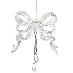 Украшение новогоднее "Бантик", L10,5 W2,5 H15 см