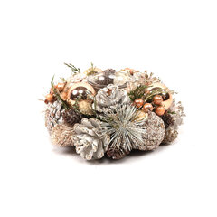 Подсвечник, L19 W19 H8 см