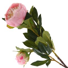 Цветок искусственный "Пион",  L25 W17 H93 см