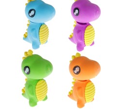 !Ластик 5 штук фигурный "Дракончик" микс