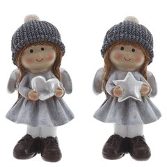 Фигурка декоративная "Ангел", L4,5 W4,5 H9,5 см, 2в.