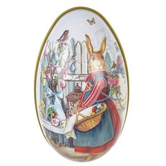 Изделие декоративное "Яйцо-шкатулка", L11 W7 H7 см