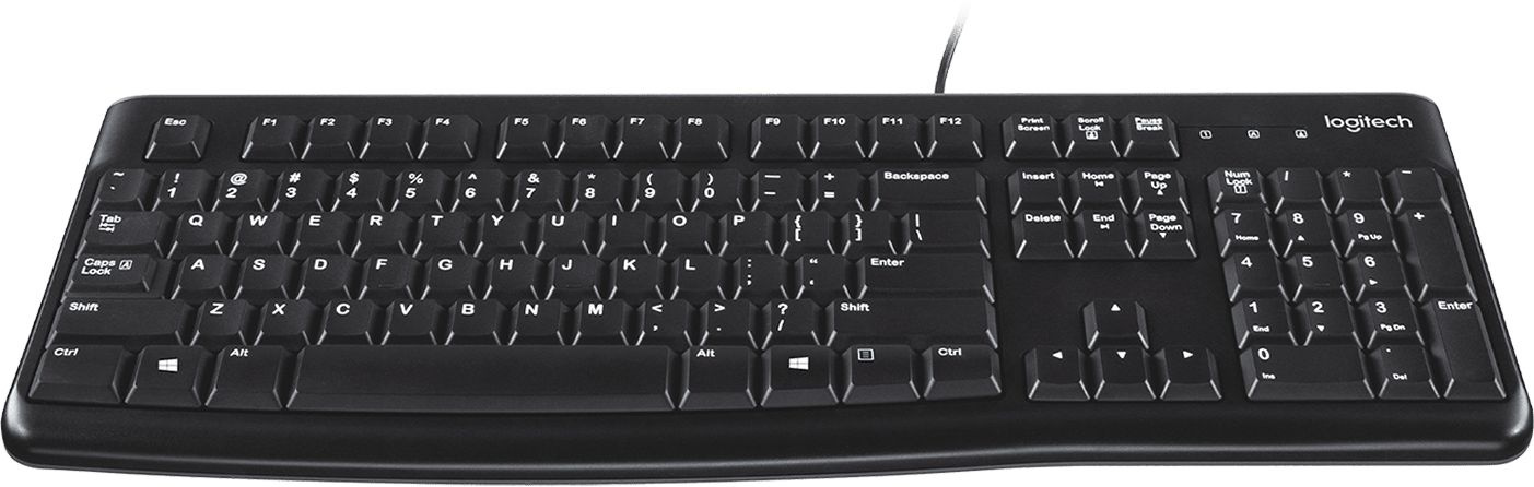 Клавиатура logitech k120 usb black