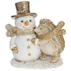 Фигурка декоративная "Ёжики", L10 W6 H11 см