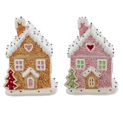 Конфетница "Пряничный дом", 400 мл, L10,5 W10,5 H16 см, 2в.