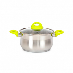 Кастрюля с крышкой GLORY 20х11.5см 3.5л