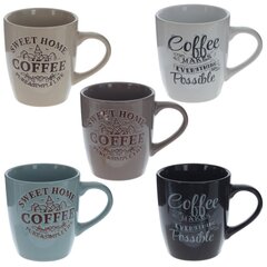 Кружка 250 мл, L11,5 W8 H9 см,дизайн микс