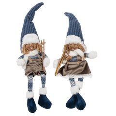 Игрушка набивная "Гном", L15 W9 H56/19 см, 2в.