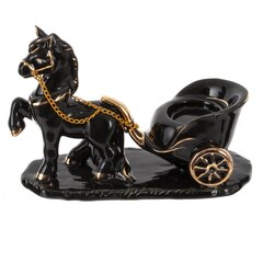 Фигурка декоративная "Лошадка" с подсвечником, L17 W7 H12 см