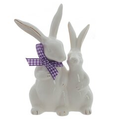 Фигурка декоративная "Зайцы", L10 W6,5 H14,5 см