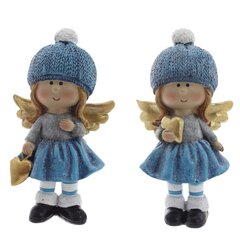 Фигурка декоративная "Ангел",  L5,5 W4,5 H11 см, 2в.