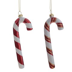 Украшение новогоднее "Леденец", L6,5 W2 H19 см, 2в.