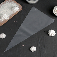 !09 Набор кондитерских мешков 41x21 см (размер L), 10 шт, цвет прозрачный