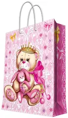 !09 Набор из 3-х подарочных пакетов 26*32 см. : "Fashion" + "Игрушки" + "Геометрия"