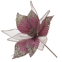 Цветок искусственный "Пуансеттия", L25 W25 H36,5 см