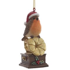 Фигурка декоративная подвесная "Птичка", L3,5 W4 H9 см