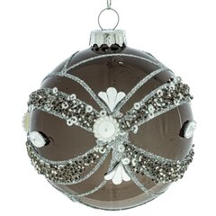 Украшение новогоднее "Шар", D 8 см, L8 W8 H8 см