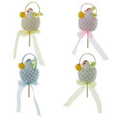 Изделие декоративное (вставка) "Яйцо пасхальное" (4*7) (блок 12 шт), L5 W5 H26 см, 4в.