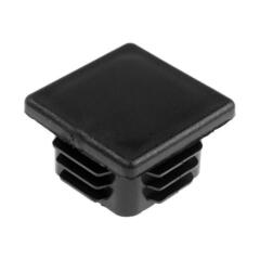 !09 Комплект из 6-ти штук - Заглушка ТУНДРА внутренняя 40х40 универсальная, черная