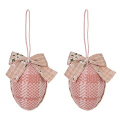 Набор из 2-х изделий декоративных подвесных "Яйцо" (3,5*6), L10 W35 H13 см, 2в.