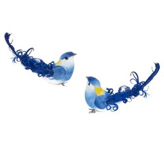 Изделие декоративное "Птичка", L12 W4 H5,5 см, 2в.